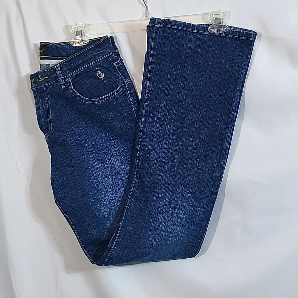 EUC Baby Phat Boot Cut Blue Jeans Size 5 - Picture 9 of 9